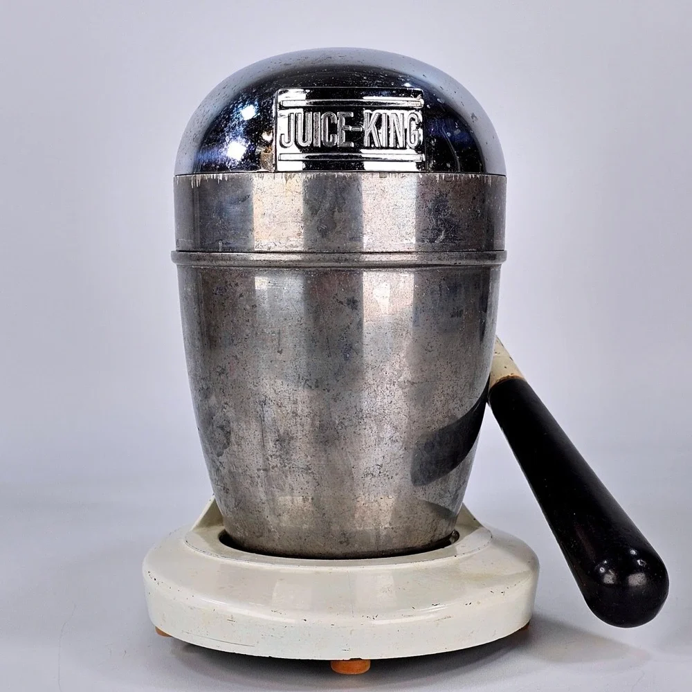 Vintage Juice King JK-35 Manual Citrus Press Juicer National Die Casting Co.